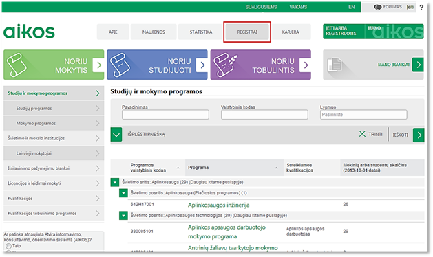 2014-09-23 14_59_25-Registrai - Studijų ir mokymo programos